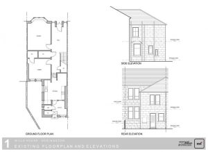 1 House alterations uddingston plans existing