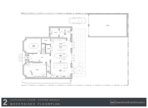 Castledine house extension modernised floorplan 2