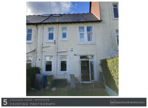Condron house extension existing photograph